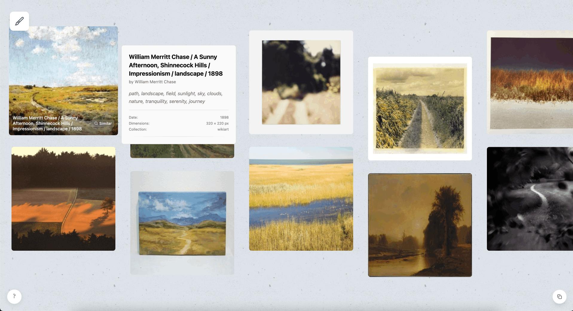 LanceDB table overview